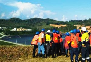 ILUSTRASI: Salah satu lokasi tambang legal yang ramah lingkungan PT Bumi Suksesindo (BSI) di Tumpangpitu, Banyuwangi. (Foto/ jatimnow.com)