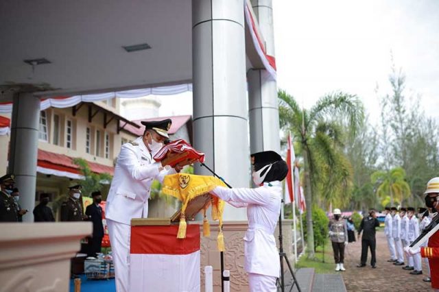 Peringatan HUT RI Di Nagan Raya Berlangsung Khidmat Waspada Aceh