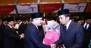 Menteri Pariwisata RI, Arief Yahya lantik Reza Fahlevi di Jakarta, Rabu (28/2). (Foto/Ist)