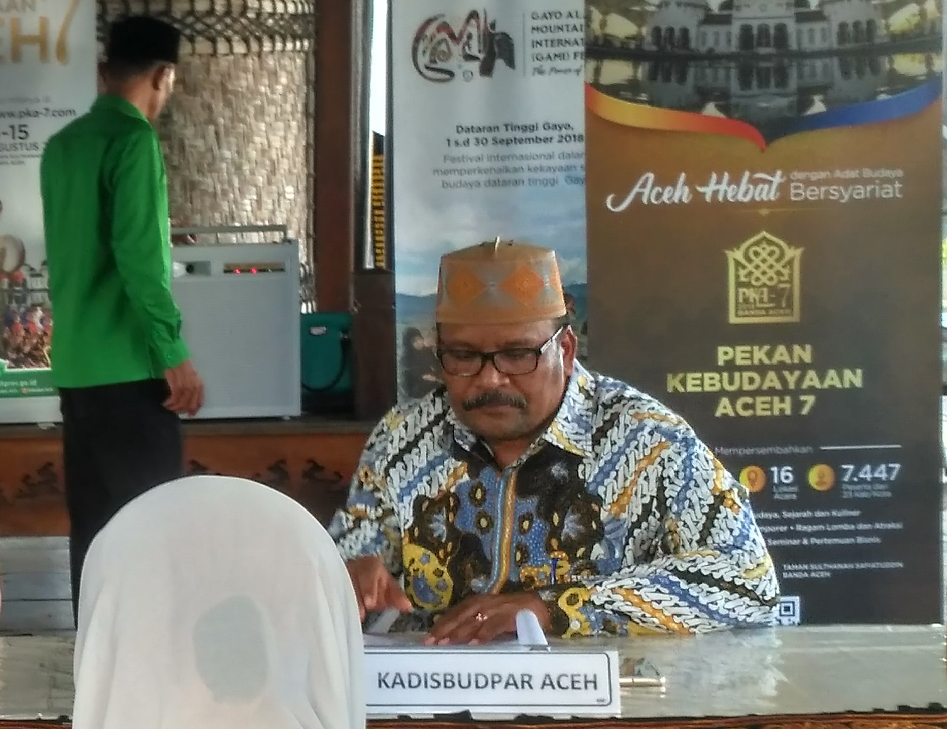 Plt Kepala Dinas Kebudayaan dan Pariwisata Aceh, Amiruddin. (Foto/Ist)