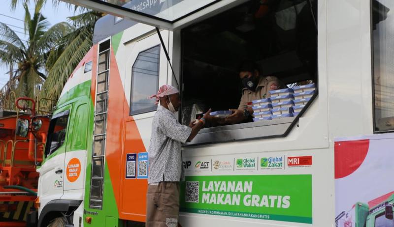 ACT Pusat Datangkan Truk  Makanan Kemanusiaan untuk 