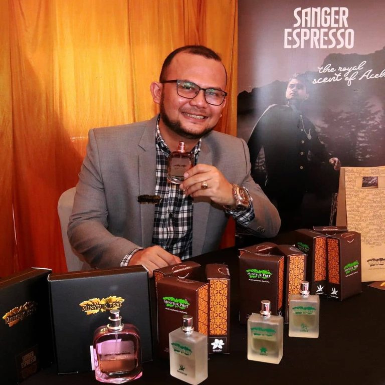 “Minyeuk Pret,” Brand Parfum Asal Aceh yang Mendunia Waspada Aceh