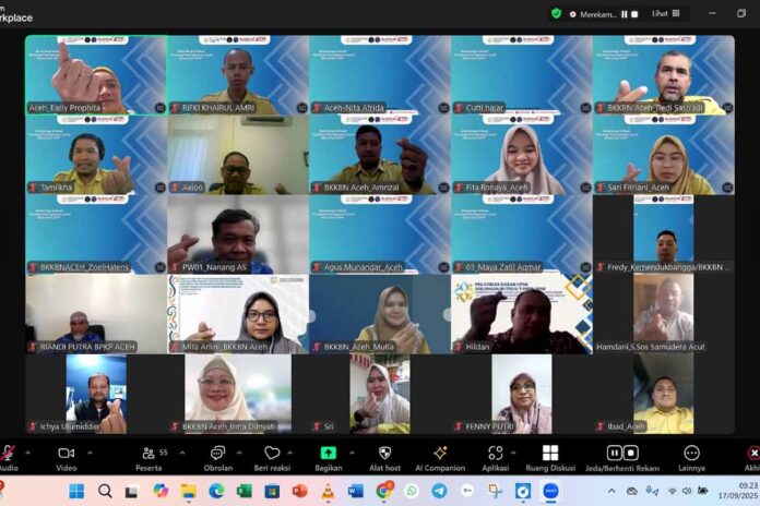peserta wrokshop bkkbn