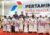 Pertamina Patra Niaga Sumbagut Salurkan Santunan bagi Anak Yatim