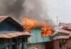 8 Rumah di Multatuli Medan Hangus Terbakar