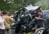 6 Kendaraan Terlibat Tabrakan Beruntun di Sibolangit, Arus Lalu Lintas Macet