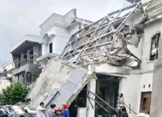 Ledakan di Grand Polonia Medan, Rumah Rusak, 4 Pekerja Terluka