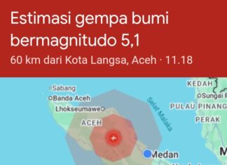 Warga Medan Rasakan Guncangan Sesaat, Gempa Berpusat di Wilayah Aceh