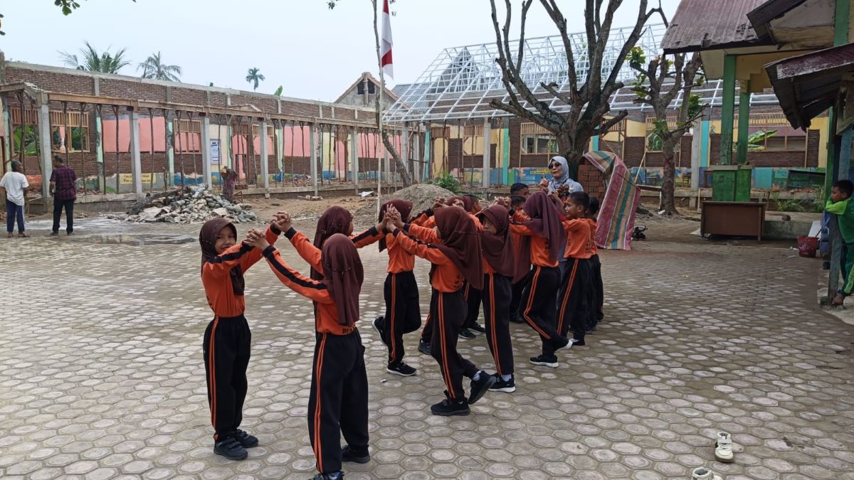 Satgas PRR Beri Harapan Baru Siswa SDN 4 Dewantara Usai Sekolahnya Diterjang Banjir